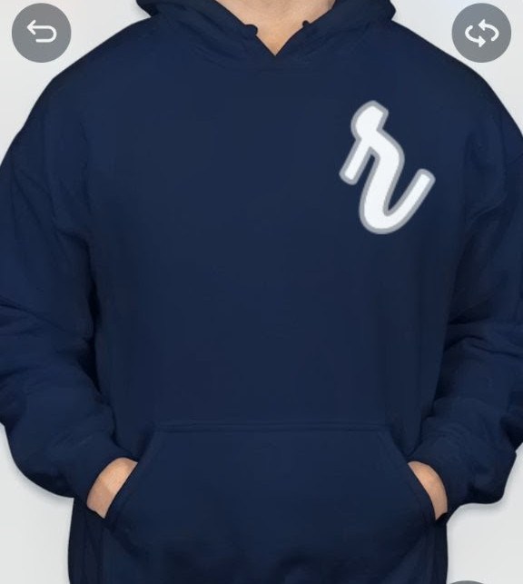 Signature Pullover Hoodie — Navy