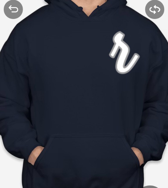 Signature Pullover Hoodie — Navy